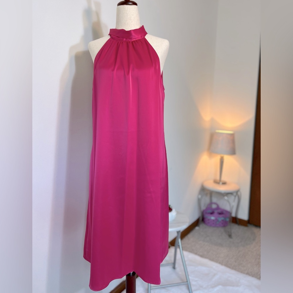 Pink Halter Dress!! Nine West, Size 8, New